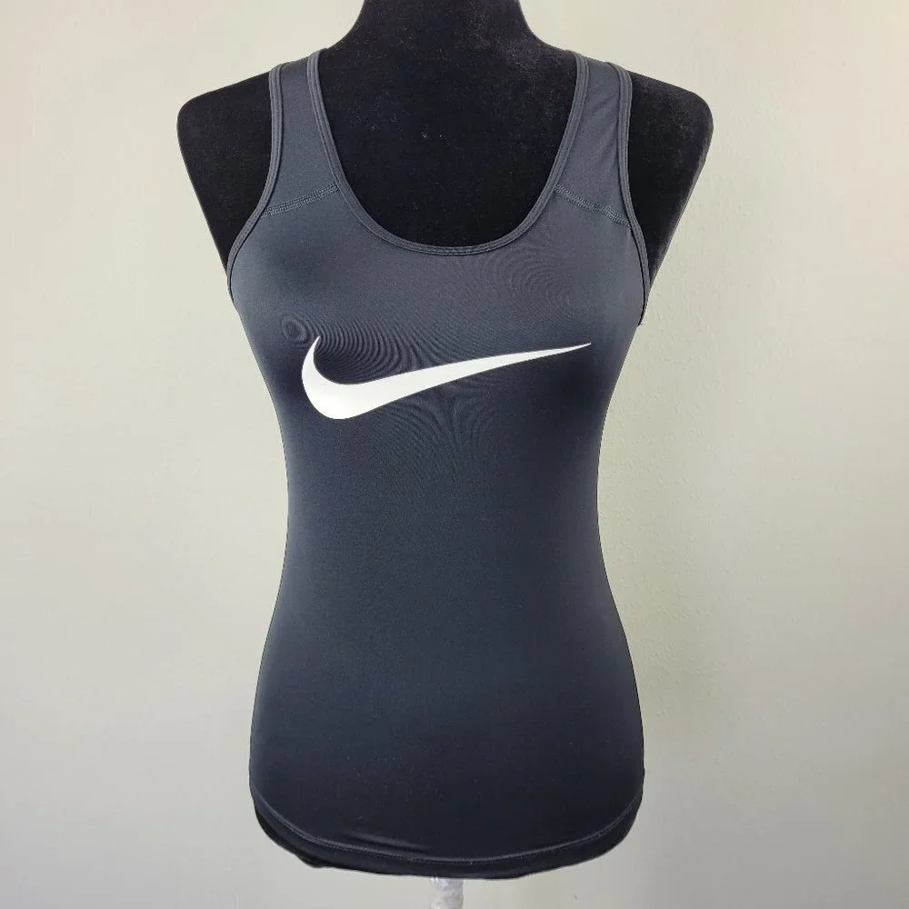 Nike Woman’s Dri Fit Black race back tank top size M